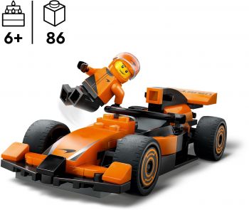 Купить конструктор Конструктор LEGO City Пілот F1 з автомобілем для перегонів команди McLaren (60442) | Фото 4