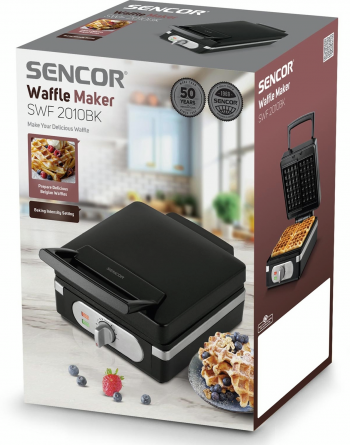 Купить бутербродницу Вафельниця SENCOR SWF2010BK | Фото 3