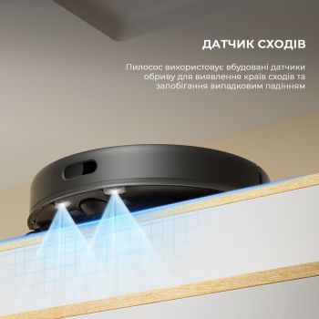 Купить пылесос Робот-пилосос Dreame D9 MAX Black Gen 2 RLD34GA-Bl | Фото 10