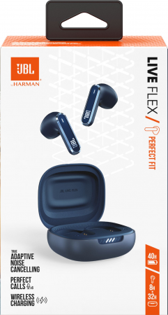 Навушники JBL Live Flex Blue (JBLLIVEFLEXBLU) Навушники JBL Live Flex Blue (JBLLIVEFLEXBLU) | Фото 7