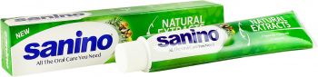 Купить зубную пасту и ополаскиватель Зубна паста Sanino Natural Extracts із натуральними екстрактами 50 мл (8690506546489) | Фото 2