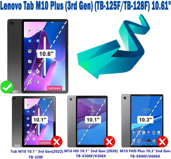Чохол BeCover Premium для LENOVO Tab M10 Plus TB-125F, 3rd Gen/K10 Pro TB-226 10.61 Чохол BeCover Premium для LENOVO Tab M10 Plus TB-125F, 3rd Gen/K10 Pro TB-226 10.61