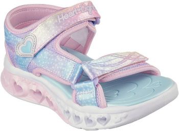 Сандалі для дівчаток Skechers S-Lights: Flutter Hearts 303105L LPMT 35 (3 US) рожеві Сандалі для дівчаток Skechers S-Lights: Flutter Hearts 303105L LPMT 35 (3 US) рожеві | Фото 4