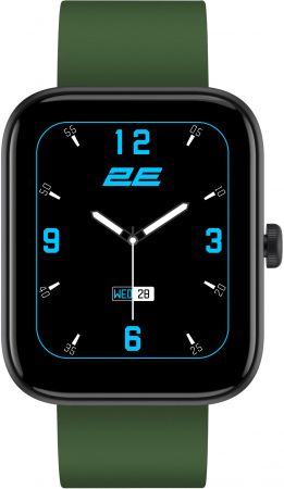 Смартгодинник 2E Alpha SQ Music Edition 46mm Black-Green + ремінець сірий (2E-CWW40BKGN-WS) Смартгодинник 2E Alpha SQ Music Edition 46mm Black-Green + ремінець сірий (2E-CWW40BKGN-WS) | Фото 4