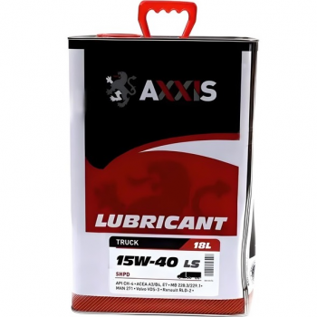 Олива моторна Axxis Truck 15W-40 LS 18л (AX-2048) (48021043893) | Фото 1