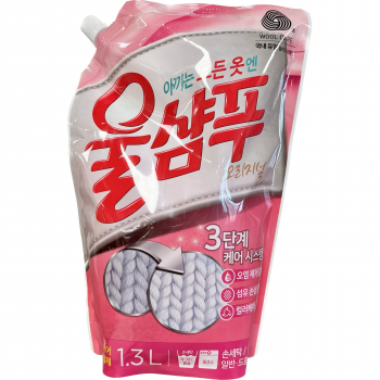 Гель для делікатного прання AEKYUNG Wool Champoo Original дойпак 1.3л (8801046879009) | Фото 1