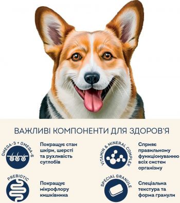 Для середніх порід HOME FOOD Індичка та лосось для здор. шкіри та блиску шерсті 10кг (4820235020392) | Фото 5