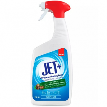 Купить средство для уборки Піна для чищення SANO Jet+ Соснова олія 750 мл (7290102992904) | Фото 1