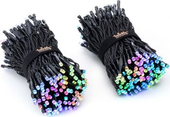 Гірлянда Smart LED Twinkly Wall RGBW 400, Gen II, IP44, 1.45м прозорий кабель (TWW400SPP-TEU) | Фото 3