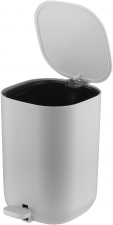 Відро для сміття ARDESTO Vigor з педаллю, 3л, поліпропілен, cірий (ARHB3602G) Відро для сміття ARDESTO Vigor з педаллю, 3л, поліпропілен, cірий (ARHB3602G) | Фото 1