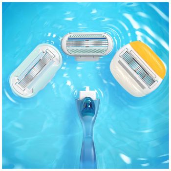 GILLETTE VENUS Екстра Гладенькість Сенситів Рожеве золото з 1 змінною касетою (7702018517886) | Фото 3