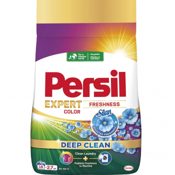 Пральний порошок Persil Expert Deep Clean для кольорових речей автомат Свіжість від Silan 2.7 кг (9000101806335) | Фото 1