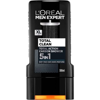 Гель для душу L`Oreal Paris Men Expert Total Clean 5 в 1, 300 мл (3600523535989) | Фото 1