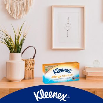 Серветки косметичні KLEENEX Allergy Comfort 3 шари 56 шт (5029053577210) | Фото 8