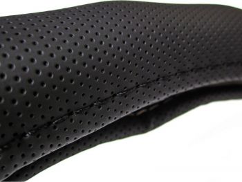 Чохол на кермо Дорожня Карта Чорний з перфорацією XXXL (49051168484) (DK-XXXL194BK) | Фото 3