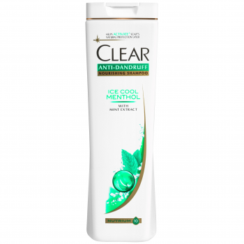 Купить шампунь для волос Шампунь для жінок Clear Крижана свіжість з ментолом проти лупи 360 мл | Фото 1