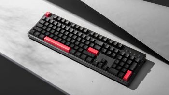 Купить клавиатуру Клавіатура Lemokey X3 105Key, KEYCHRON Red, USB-A, QMK/VIA, Hot-Swap, EN/UKR RGB, Black | Фото 3