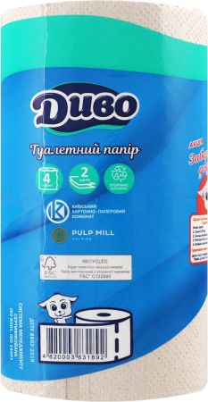 Туалетний папір Диво Ecosoft 2 шари 4 шт (4820003831892) Купить бумагу туалетную Туалетний папір Диво Ecosoft 2 шари 4 шт (4820003831892) | Фото 3
