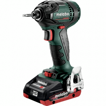 Гайковерт ударний акумуляторний Metabo SSD 18 LTX 200 BL 18В АКБ 2х4А·год (602396800) | Фото 1