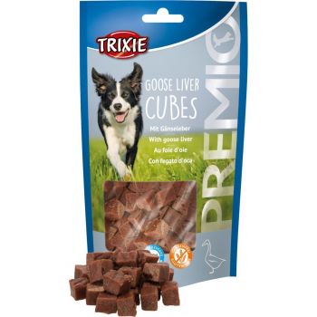 Ласощі для собак Trixie PREMIO гусяча печінка, 100г (4011905318677) | Фото 1