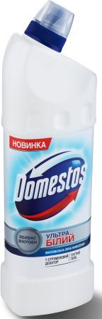 Засіб для чищення унітаза DOMESTOS Ультра Білий 1 л (8710908149474) Засіб для чищення унітаза DOMESTOS Ультра Білий 1 л (8710908149474) | Фото 3