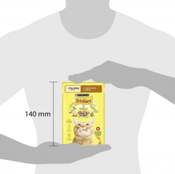 Purina Friskies шматочки в підливі з індичкою 85 г (7613036965248) | Фото 4