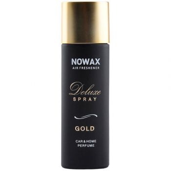 Ароматизатор повітря Nowax із розпилювачем Deluxe Spray – Gold 50мл. (NX07748) | Фото 1