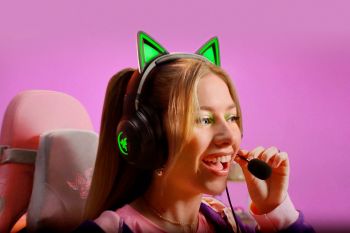 Ігрова гарнітура RAZER Kraken Kitty V2 Black (RZ04-04730100-R3M1) Ігрова гарнітура RAZER Kraken Kitty V2 Black (RZ04-04730100-R3M1) | Фото 8
