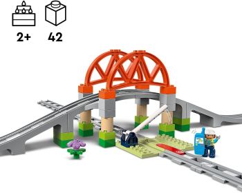 Конструктор LEGO DUPLO Додатковий набір. Залізничний тунель і колії (10425) | Фото 2