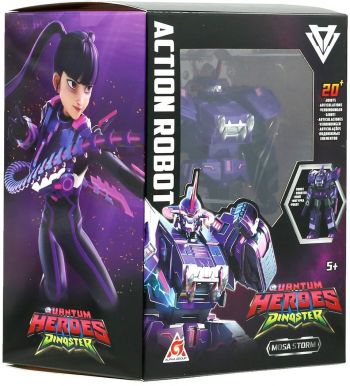 Фігурка DINOSTER - Моса Шторм (12,7 см, з аксес.), (EU580873) Фігурка DINOSTER - Моса Шторм (12,7 см, з аксес.), (EU580873) | Фото 2