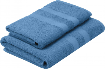 Набір рушників махрових Ardesto Splendid 50х90см, 70х140см, 2шт, блакитний (ART2359BL) | Фото 4