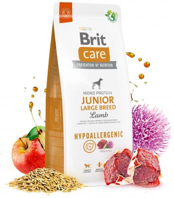 Корм для молодих собак Brit Care Dog Hypoallergenic Junior Large Breed гіпоалергенний з ягням 14кг (8595602559046) Корм для молодих собак Brit Care Dog Hypoallergenic Junior Large Breed гіпоалергенний з ягням 14кг (8595602559046) | Фото 2