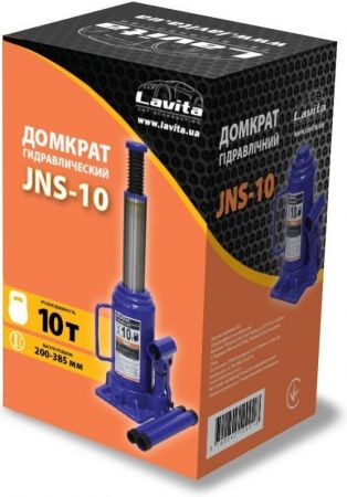 Купить домкрат Домкрат Lavita гідравлічний 10т, 200-385мм, Синій (LA_JNS-10) | Фото 5