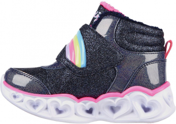 Черевики для дівчаток Skechers Heart Lights – Sweet Styling 302669N NVPK 25 (9 US) чорні Черевики для дівчаток Skechers Heart Lights – Sweet Styling 302669N NVPK 25 (9 US) чорні | Фото 6