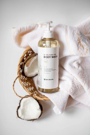 Гель для душу Mizon My Relaxing Time Milk, 800 мл (8809132968965) | Фото 5