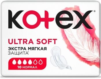 Kotex Ultra Soft Normal 10 (N) (5029053542669) Kotex Ultra Soft Normal 10 (N) (5029053542669) | Фото 3