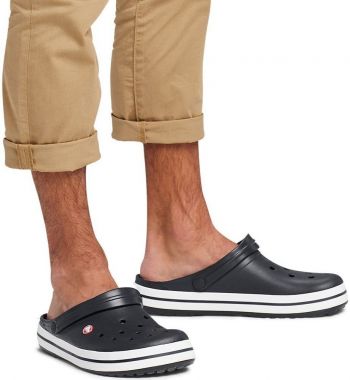 Крокси Crocs Crocband 11016-001 38-39 (M6/W8 US) чорні (883503475946	) | Фото 1