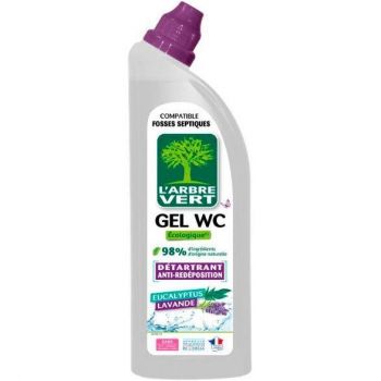 Гель для чистки туалета L'Arbre Vert Лаванда та евкаліпт без барвників 750мл (3450601045738) Гель для чистки туалета L'Arbre Vert Лаванда та евкаліпт без барвників 750мл (3450601045738) | Фото 1