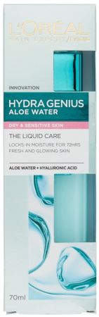 Аква-флюїд для обличчя L'Oréal Paris Skin Expert Геній зволоження з Алое 70мл (3600523464548) Аква-флюїд для обличчя L'Oréal Paris Skin Expert Геній зволоження з Алое 70мл (3600523464548) | Фото 3