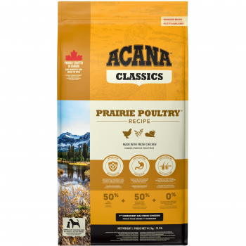 Сухий корм для собак усіх порід Acana Classics Prairie Poultry з м`ясом курчат та індички 14,5 кг (a56017	) | Фото 1