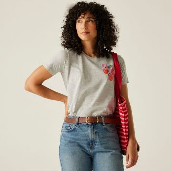 Футболка жіноча Regatta FilandraIX RWT327-5L8 12 сіра (5063019960838) | Фото 6