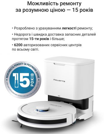 Робот-пилосос Rowenta X-Plorer Serie 90 + RR8797WH | Фото 10