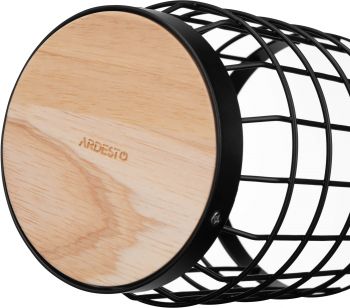 Підставка для столових приладів Ardesto Midori 12х12х15.5см, чорний (AR0925B) Підставка для столових приладів Ardesto Midori 12х12х15.5см, чорний (AR0925B) | Фото 2