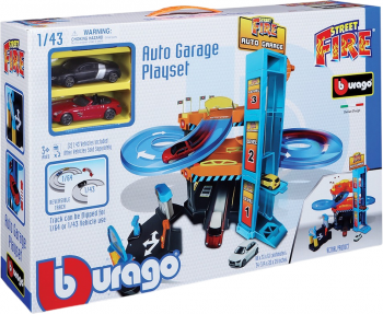 Набір Bburago Паркінг (3 рівні, 2 машинки 1:43), (18-30361) Набір Bburago Паркінг (3 рівні, 2 машинки 1:43), (18-30361) | Фото 5