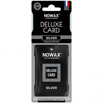 Ароматизатор повітря Nowax Целюлозний Deluxe Card 6г. – Silver (NX07732) | Фото 1