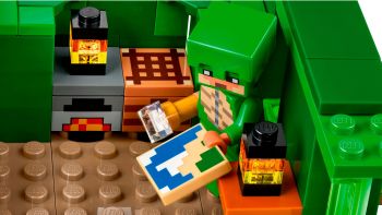 Конструктор LEGO Minecraft Пляжний будиночок у вигляді черепахи (21254) Конструктор LEGO Minecraft Пляжний будиночок у вигляді черепахи (21254) | Фото 5