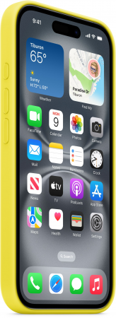 Чохол APPLE для iPhone 16 Silicone Case with MagSafe Star Fruit (MYY73ZM/A) | Фото 6