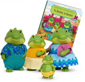 Набір фігурок Li'l Woodzeez Сім'я Крокодилів 4од (WZ6796) | Фото 2