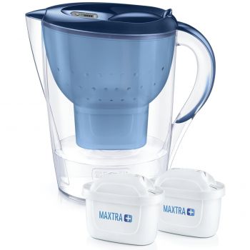 BRITA Marella XL Memo + 2 картриджа 3.5 л (2.2 л очищенної води) синій (1040565) | Фото 1