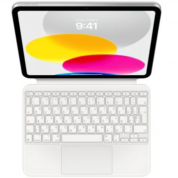 Чохол-клавіатура APPLE Magic Keyboard Folio для iPad (10th gen) UA, White (MQDP3UA/A) | Фото 1